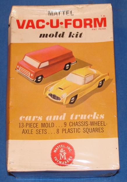 Mattel MIB Vacuform Cars And Trucks Model Kit 433
