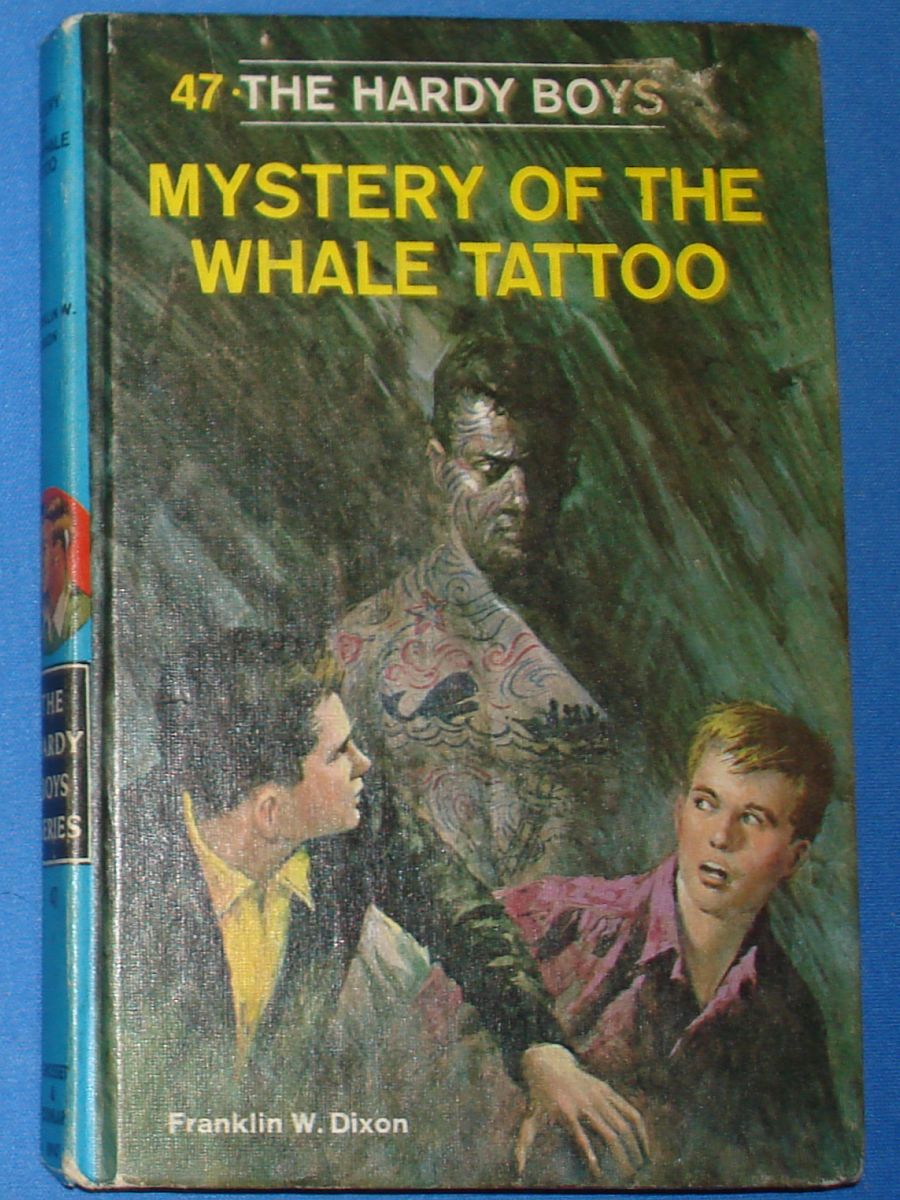 Vintage The Hardy Boys Series Mystery Of The Whale Tattoo Franklin W Dixon #8947 Grosset & Dunlap