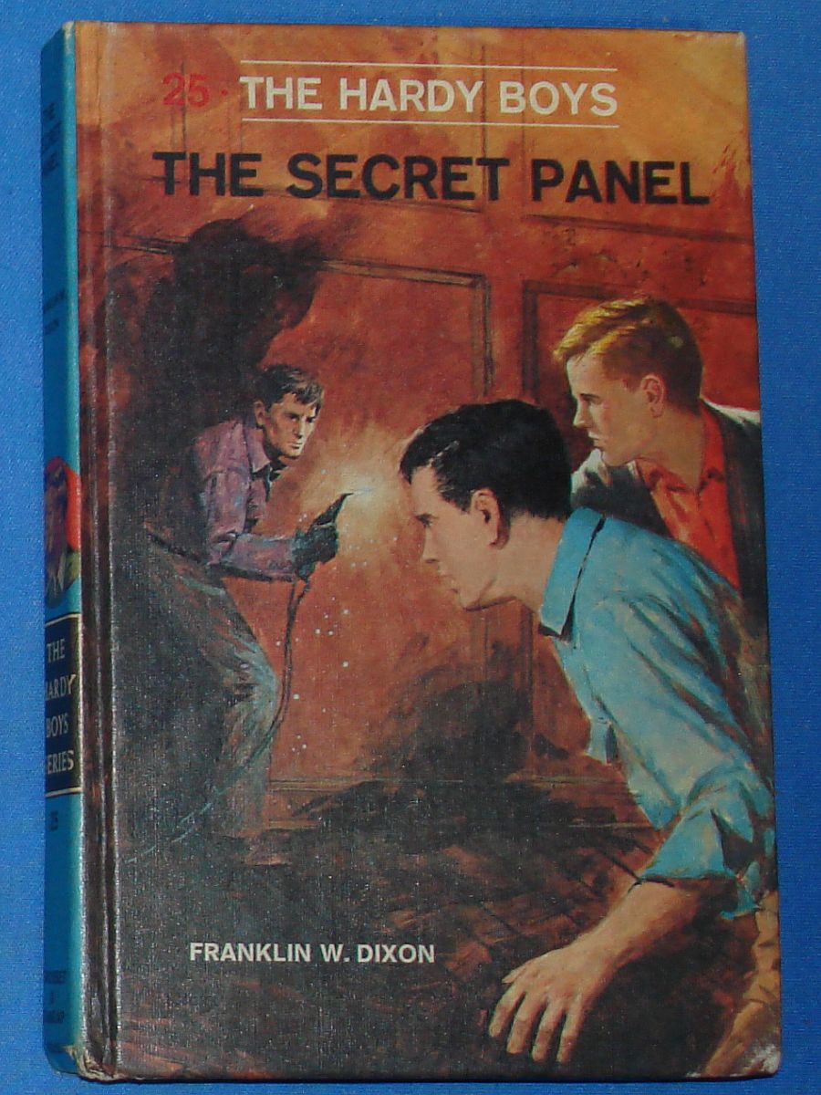 Vintage The Hardy Boys Series The Secret Panel Franklin W Dixon #8925 Grosset & Dunlap