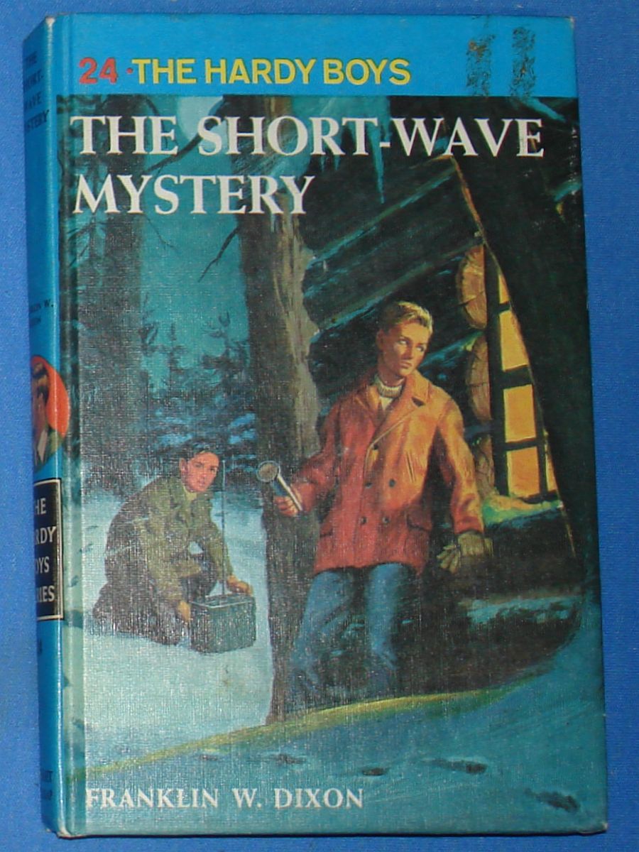 Vintage The Hardy Boys Series The Short-Wave Mystery Franklin W Dixon #8924 Grosset & Dunlap