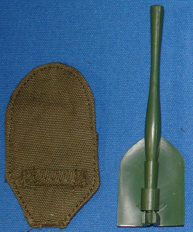 Vintage Hasbro GIJOE Action Soldier Army Combat Entrenching Tool Shovel & Cover Strap Vintage Hasbro GIJOE Action Soldier Army Combat Entrenching Tool Shovel & Cover Strap
