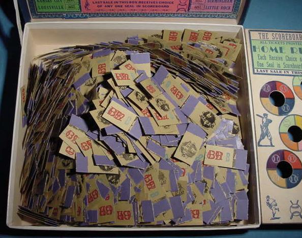 Jar O Do National American League Association Base Ball Ticket Game