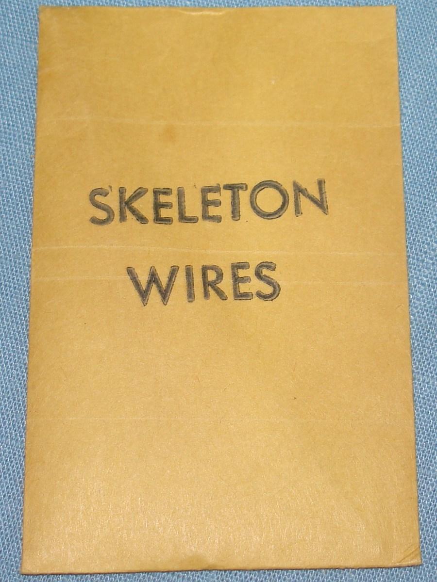 1966 Mattel Thingmaker Toy Skeleton Wires Accessory #4495 Sealed Envelope 1966 Mattel Thingmaker Toy Skeleton Wires Accessory #4495 Sealed Envelope