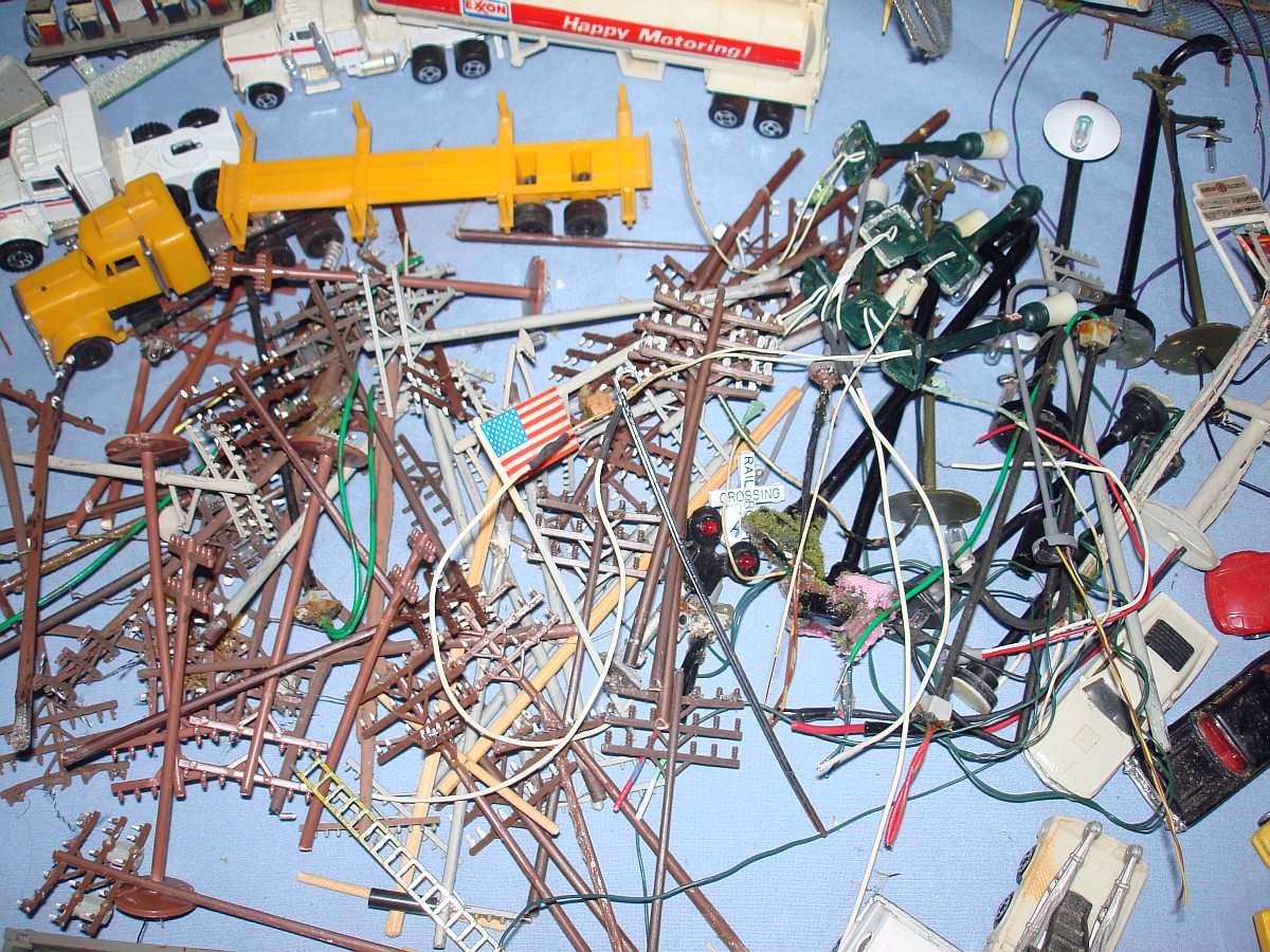 HO Train Layout Scenery