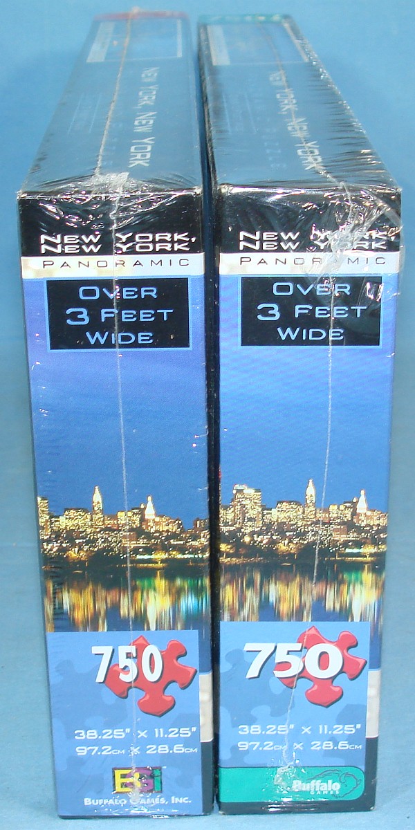 Buffalo Games Panoramic New York City Skyline Twin Towers #765 Piece Jigsaw Puzzles Boxes Buffalo Games Panoramic New York City Skyline Twin Towers #765 Piece Jigsaw Puzzles Boxes