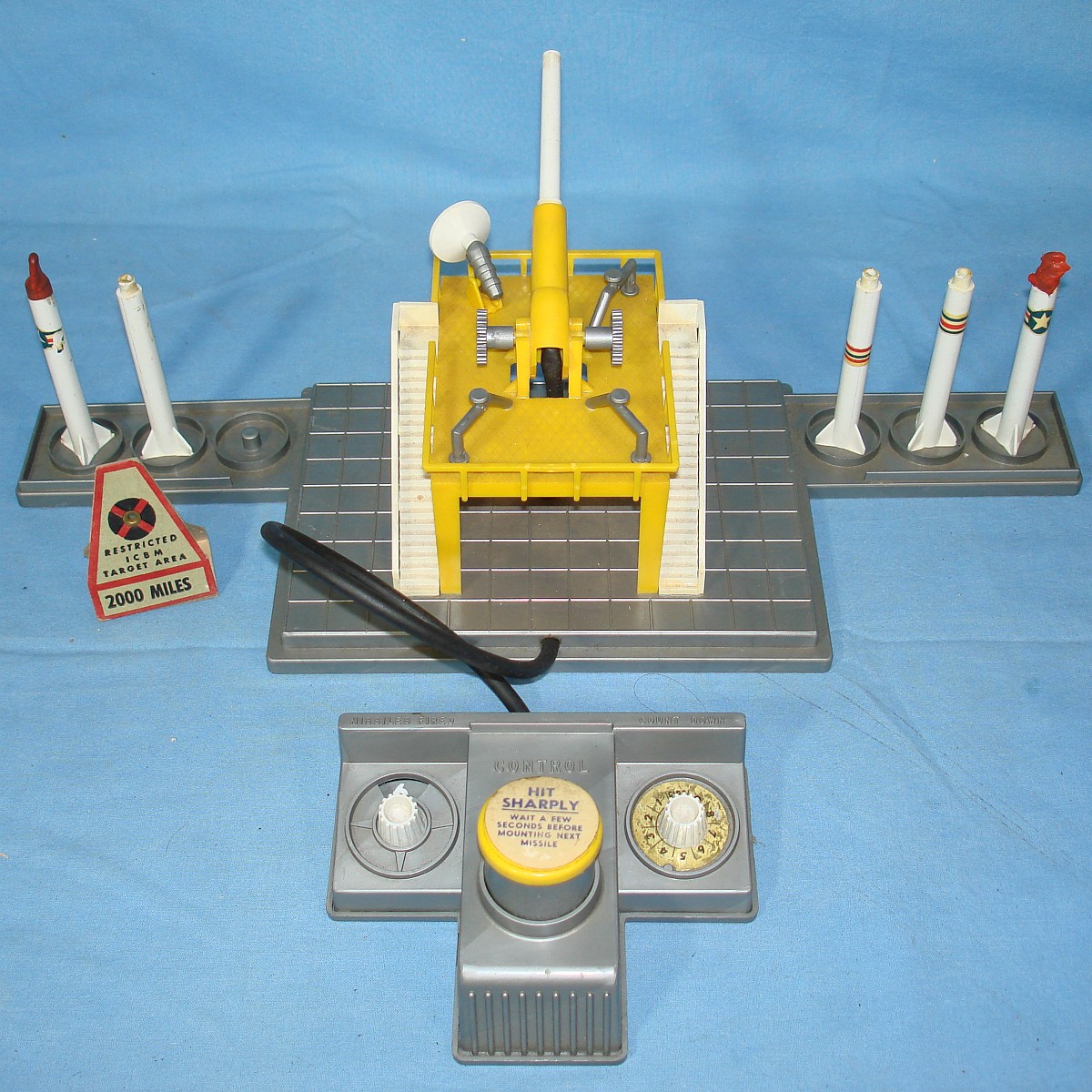Kohner Brothers Missile Command Control Center Base & Anti Aircraft ICBM Target Kohner Brothers Missile Command Control Center Base & Anti Aircraft ICBM Target