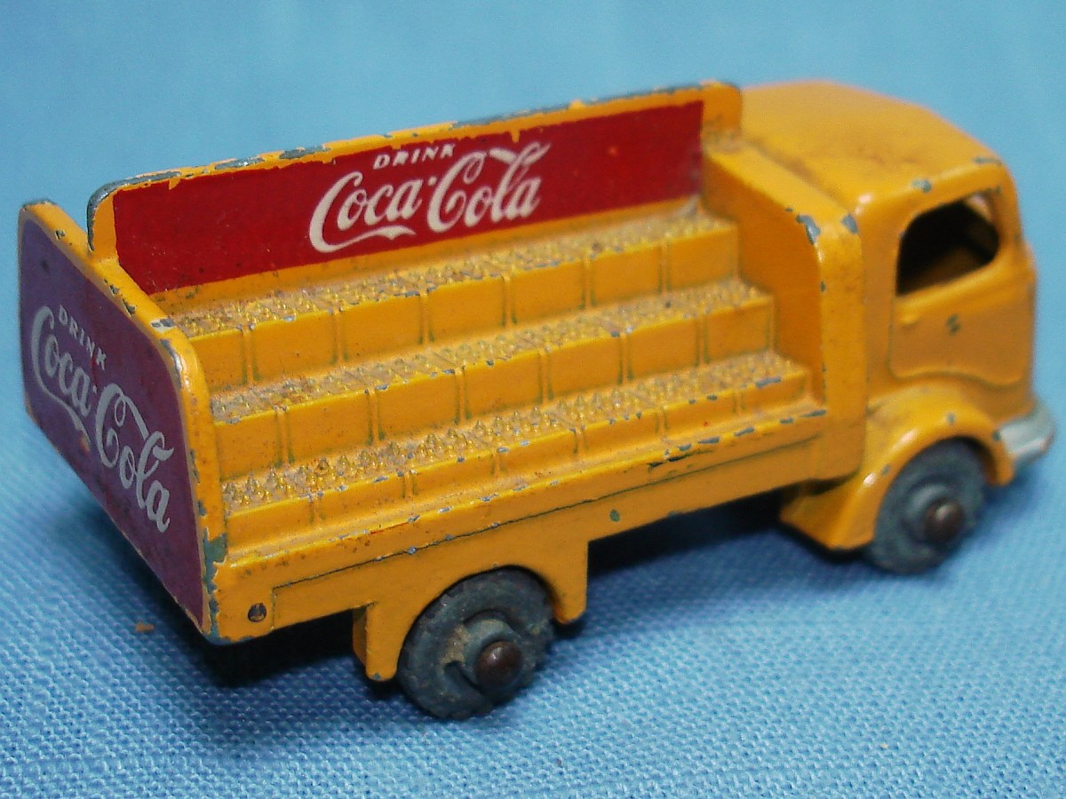 matchbox coca cola truck