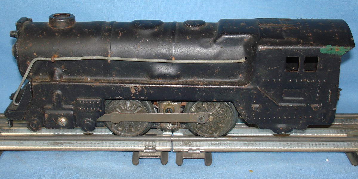 MARX POSTWAR O SCALE 0-4-0 STEAM LOCOMOTIVE TINPLATE TRAIN 