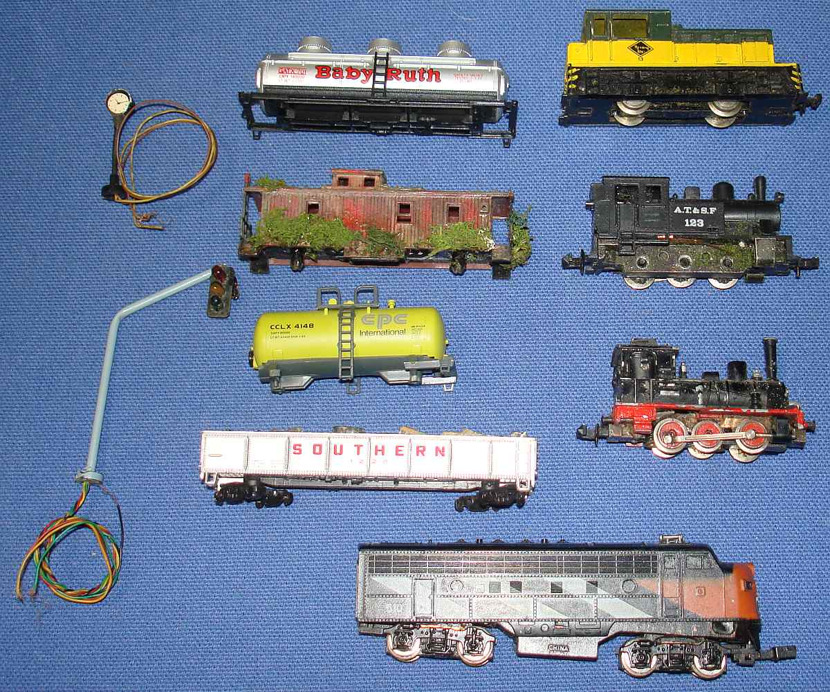 minitrix n scale steam locomotives