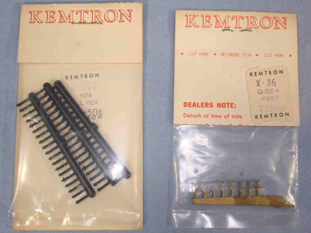 Kemtron HO Gauge Reproductions Brass Engine Black Plastic Car Parts Package Lot Kemtron HO Gauge Reproductions Brass Engine Black Plastic Car Parts Package Lot