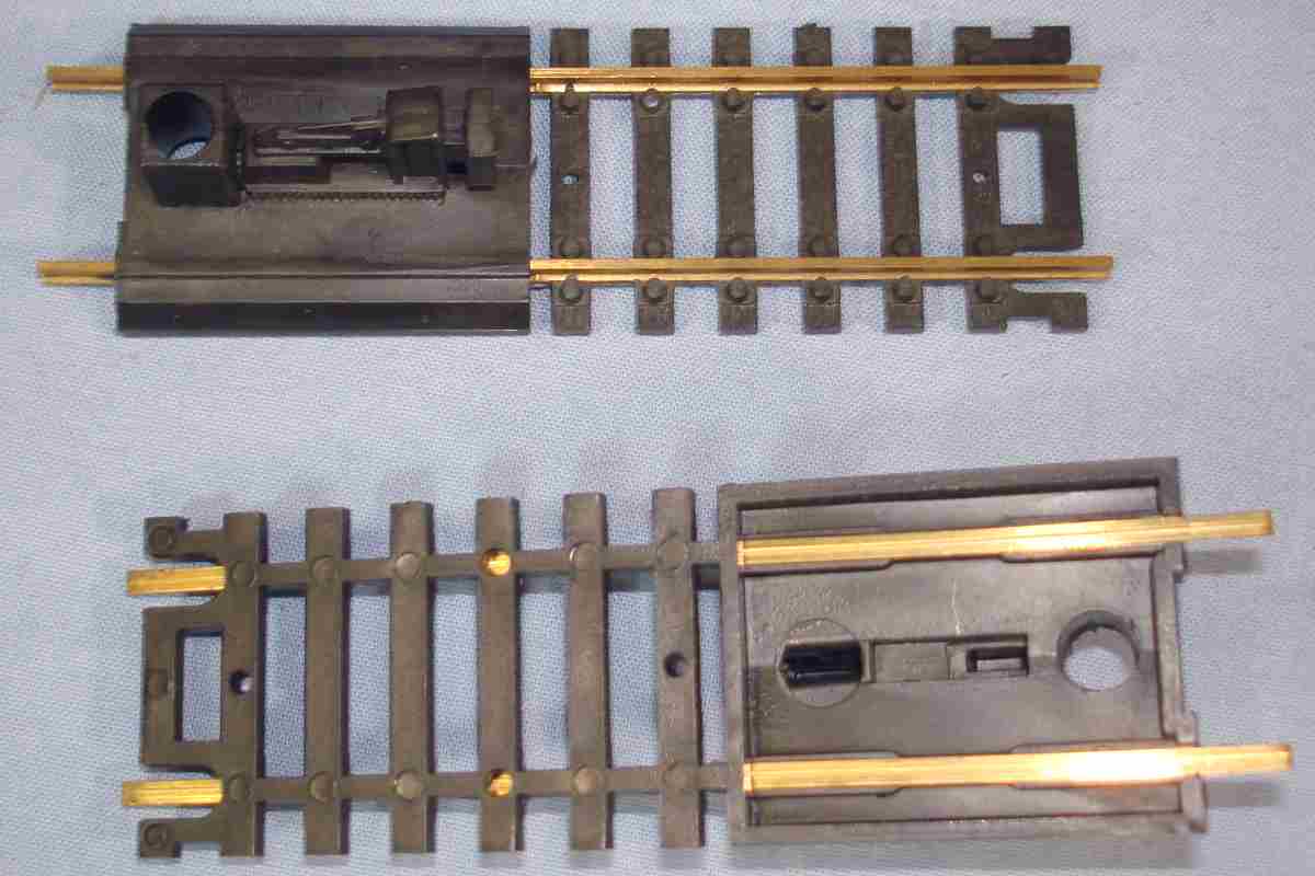 Unknown HO Scale Bumper Stop Track Sections Brass Rails Plastic Railroad Ties Unknown HO Scale Bumper Stop Track Sections Brass Rails Plastic Railroad Ties