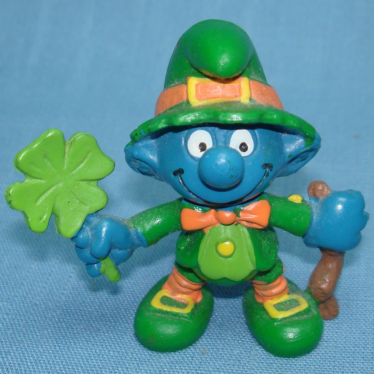 1978 Made In Hong Kong Galoob Peyo Schleich Smurf St Patricks Day Leprechaun Irish Shamrock 1978 Made In Hong Kong Galoob Peyo Schleich Smurf St Patricks Day Leprechaun Irish Shamrock