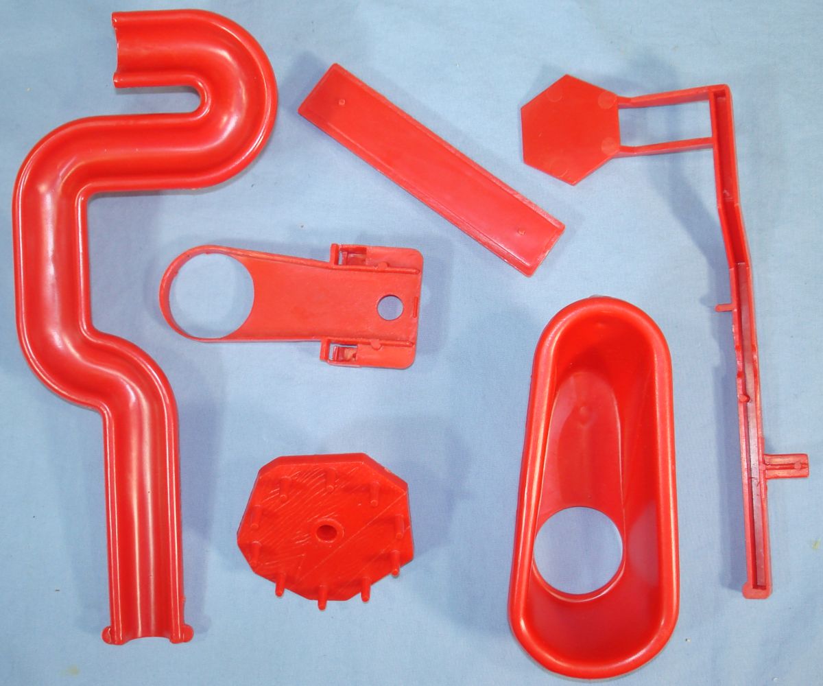 Ideal Mouse Trap Game Piece Yellow Parts Lot X6 Ideal Mouse Trap Game Piece Yellow Parts Lot X6