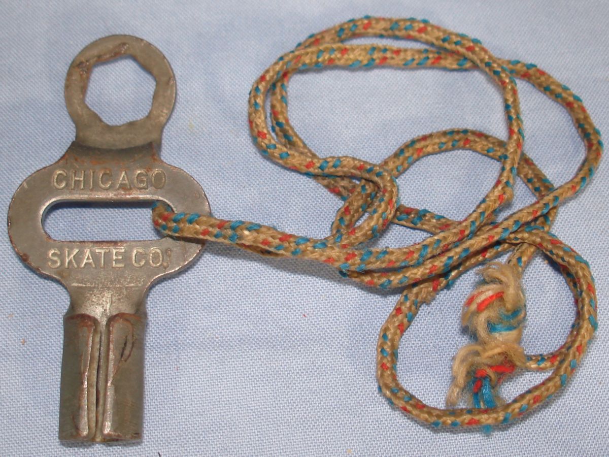 Vintage 1960s Chicago Skate Company Steel Roller Skating Key Hex Wrench Vintage 1960s Chicago Skate Company Steel Roller Skating Key Hex Wrench