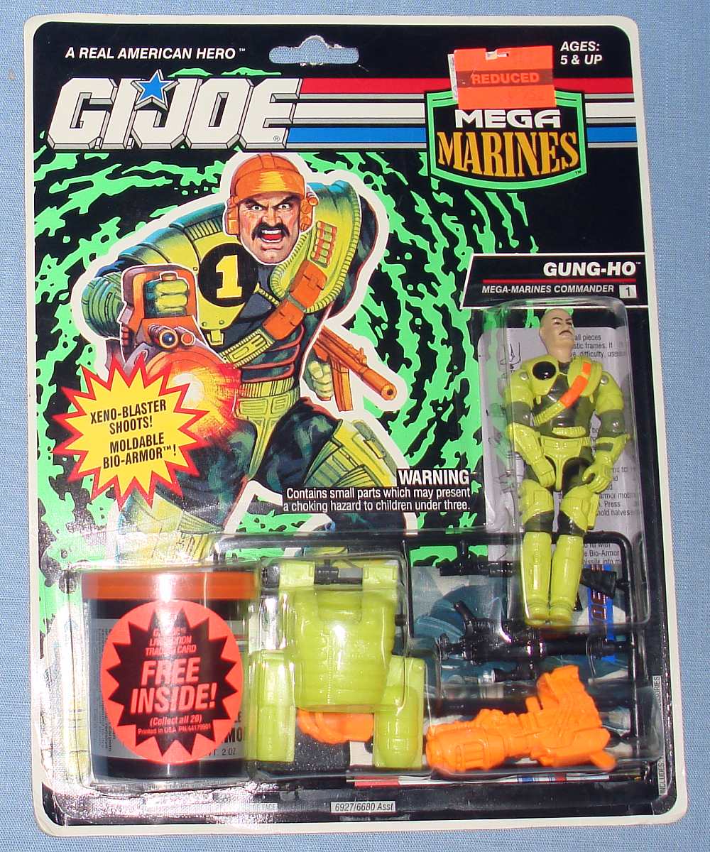 1992 Hasbro GiJoe A Real American Hero Mega Marines Commander Gung-Ho 1992 Hasbro GiJoe A Real American Hero Mega Marines Commander Gung-Ho