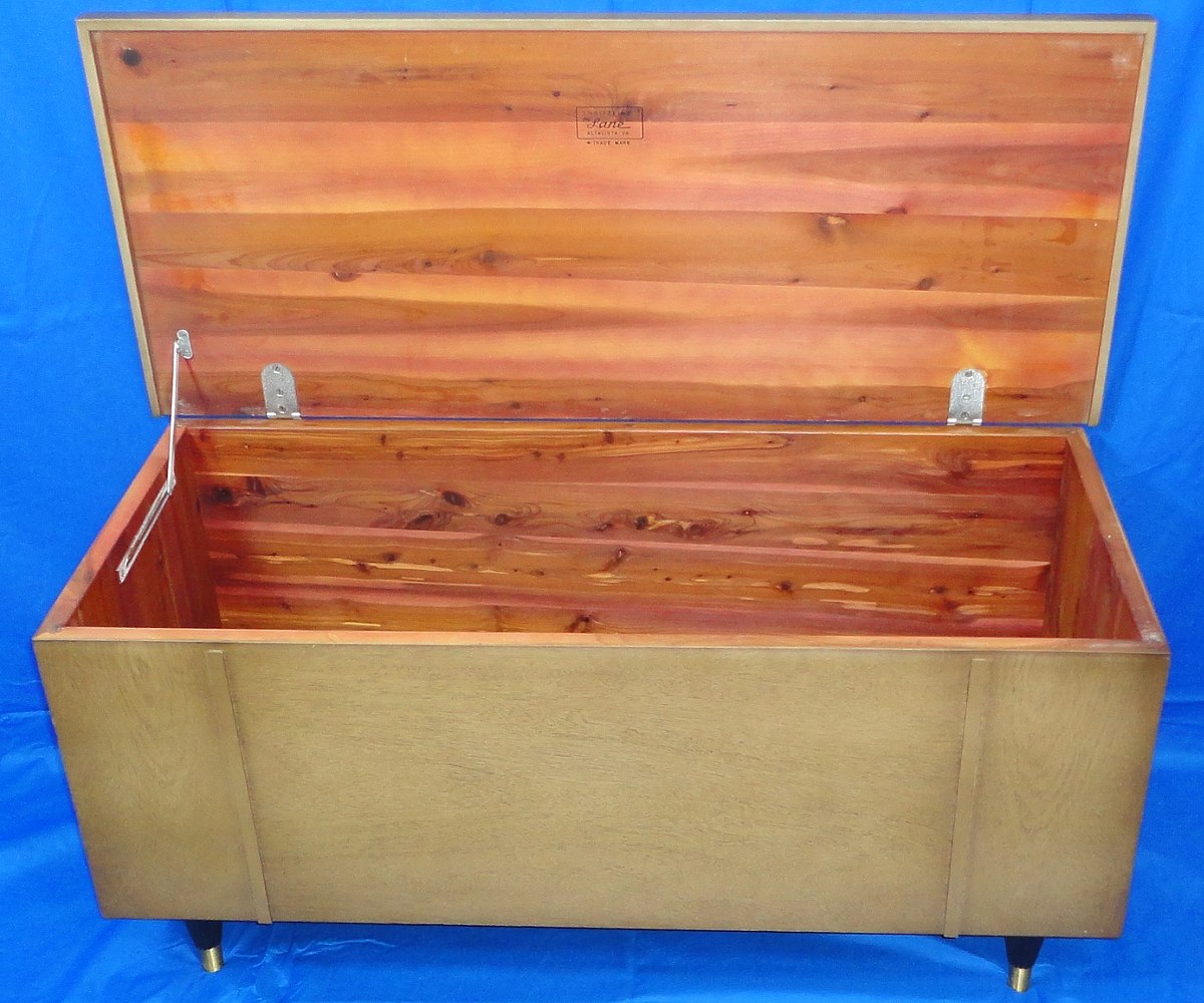 Vintage Cedar Blanket Chest