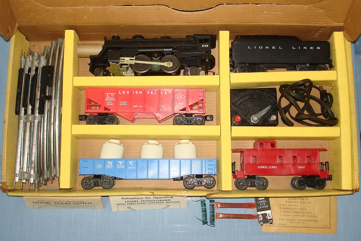 1960 lionel train set value