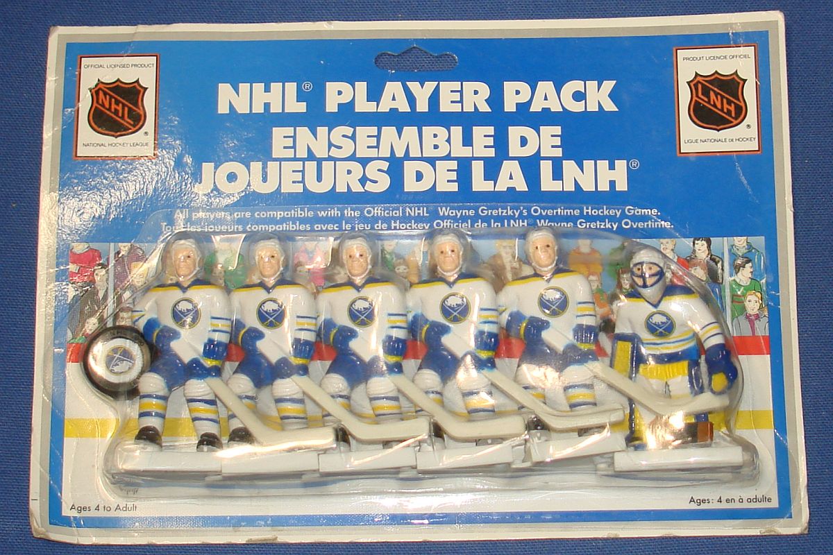 NHL National Hockey League Wayne Gretzky Table Game Buffalo Sabres Player Pack NHL National Hockey League Wayne Gretzky Table Game Buffalo Sabres Player Pack