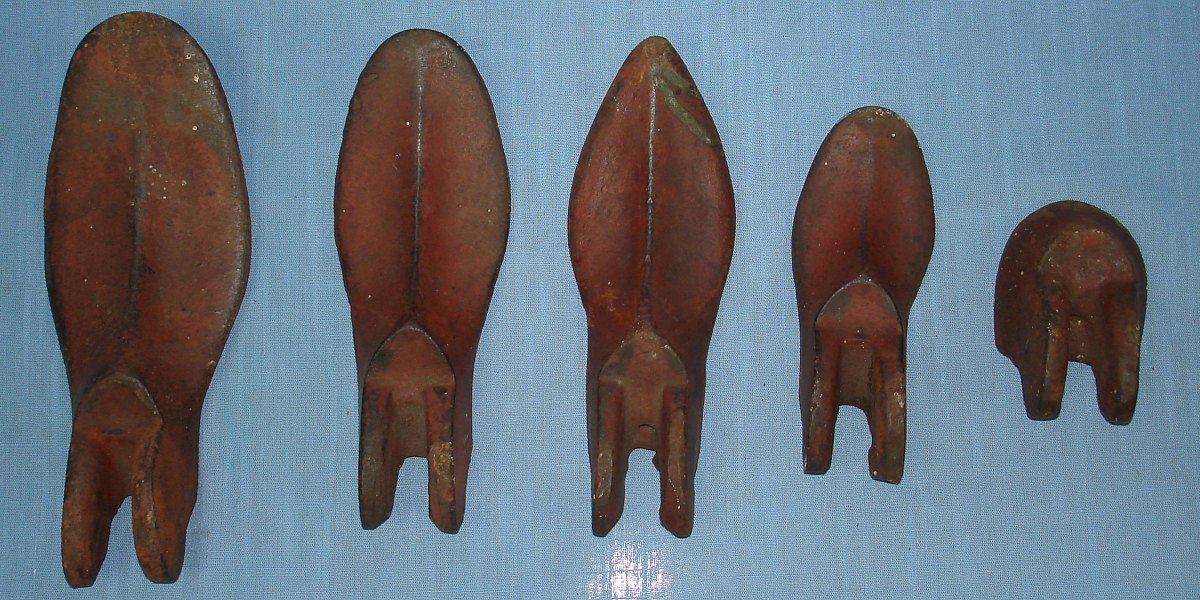 Vintage Cast Iron Cobbler Shoe Repair Stand Mount 5 Size Forms Molds JERSEY SL Vamp Vintage Cast Iron Cobbler Shoe Repair Stand Mount 5 Size Forms Molds JERSEY SL Vamp