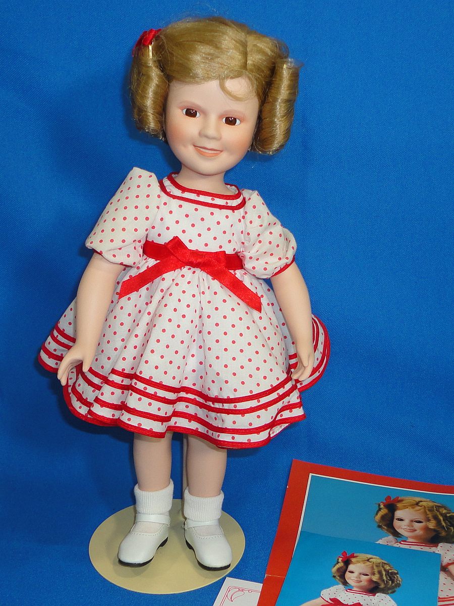 danbury mint shirley temple dolls of the silver screen