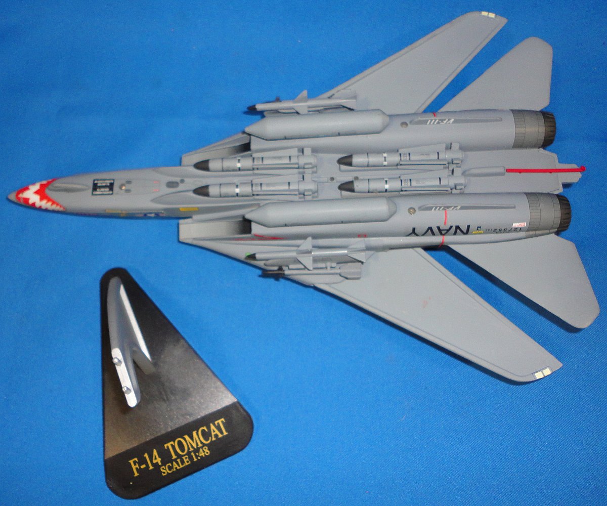 Diecast Metal F-14 Tomcat 1-48 Scale Us Navy Fighter Vf-111 Uss Independence Missiles Diecast Metal F-14 Tomcat 1-48 Scale Us Navy Fighter Vf-111 Uss Independence Missiles