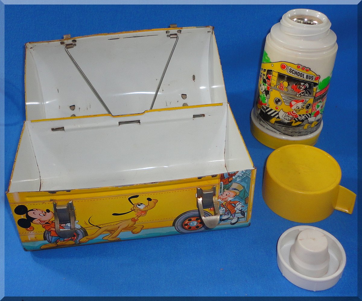 vintage aladdin mickey mouse lunch box