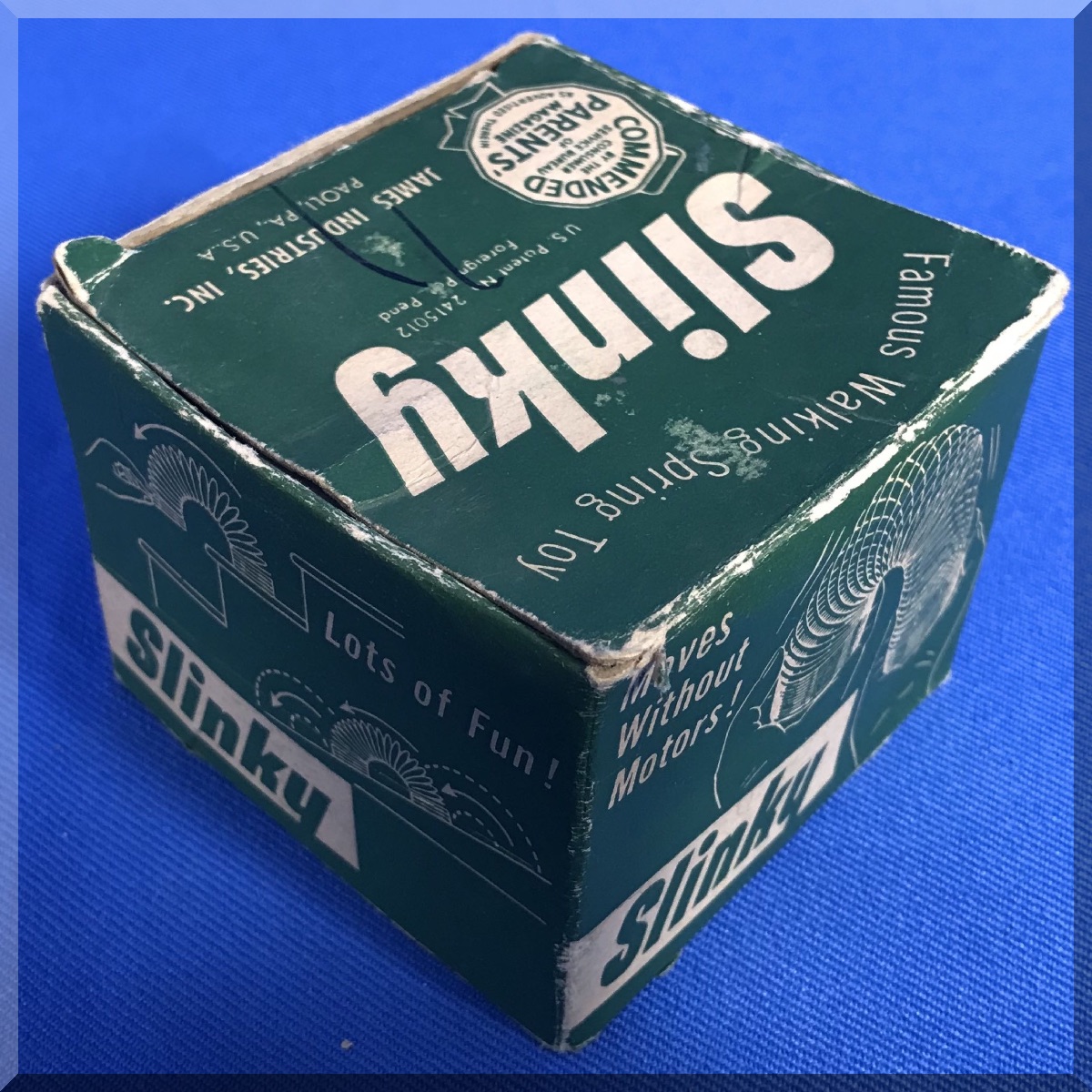 vintage slinky in box