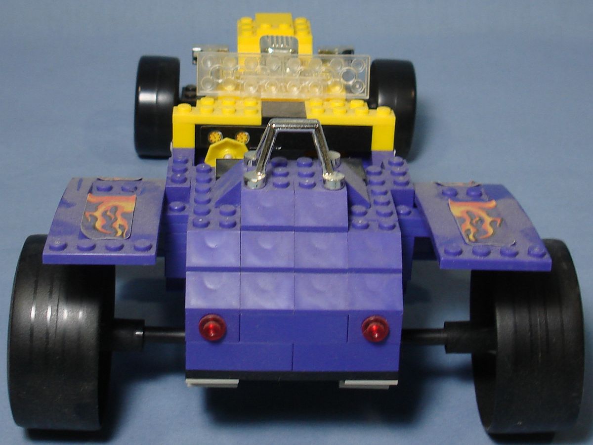 Vintage Mega Bloks Probuilder #9704 Muscle Car Purple Yellow Chrome Black Rolling Wheels Exhaust #9704 Vintage Mega Bloks Probuilder #9704 Muscle Car Purple Yellow Chrome Black Rolling Wheels Exhaust #9704