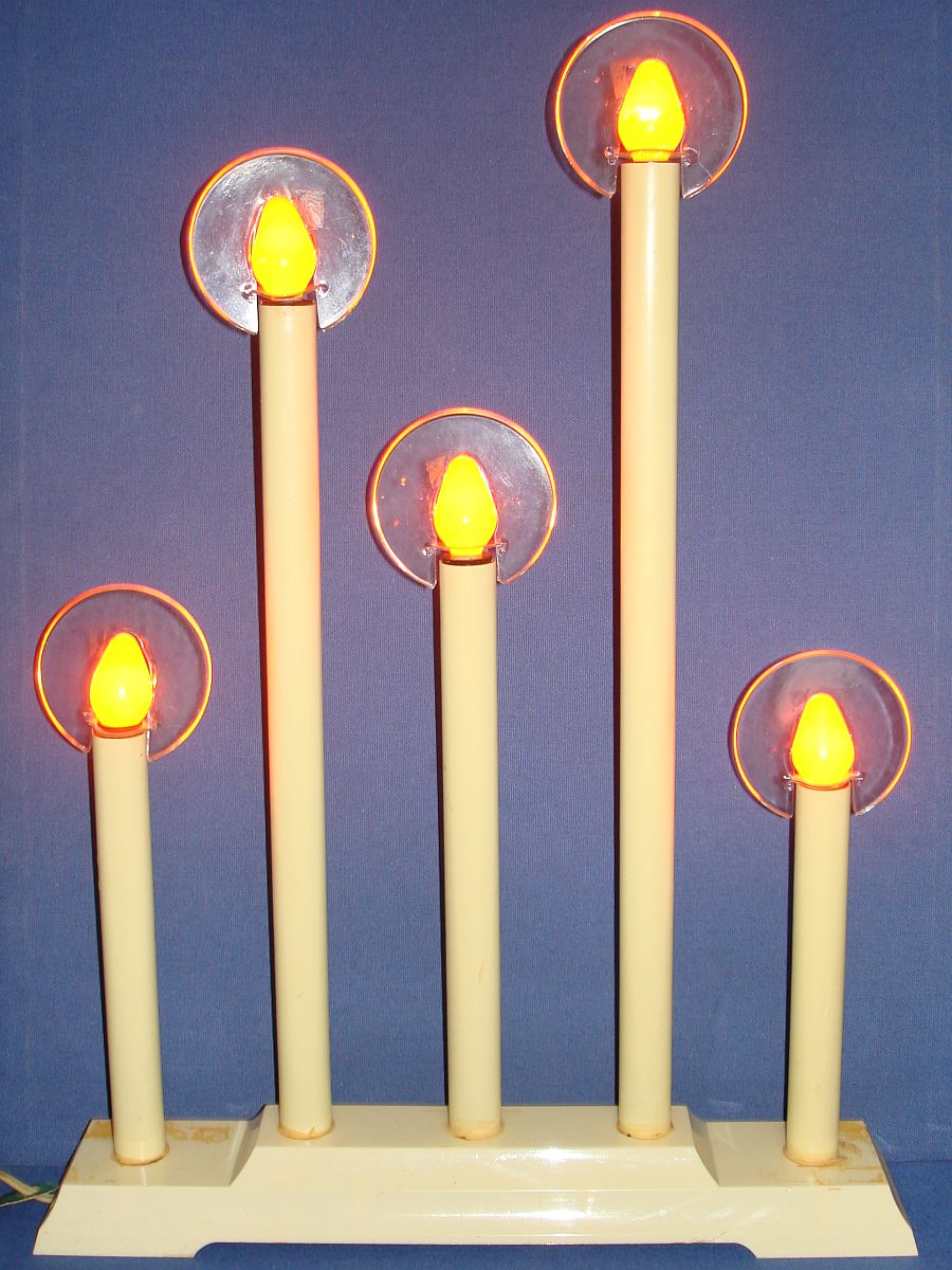 Giant Noma 5 Light Halos Electric Christmas Xmas Window Candles 185 Box Inserts Vintagetoys Com Item 1296