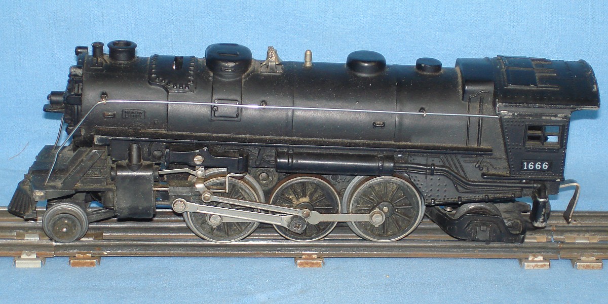  Gauge Prewar 2-6-2 Prairie Type Die Cast Steam Locomotive Train Engine