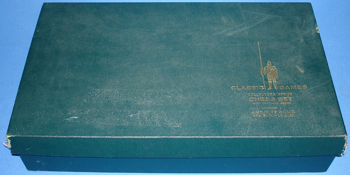 Classic Games Collectors Series 1963 Chess Set Edition #1 Box Lid
