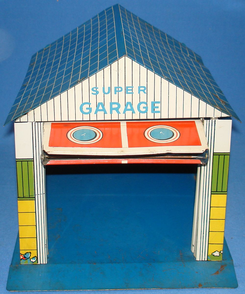 vintage toy garage