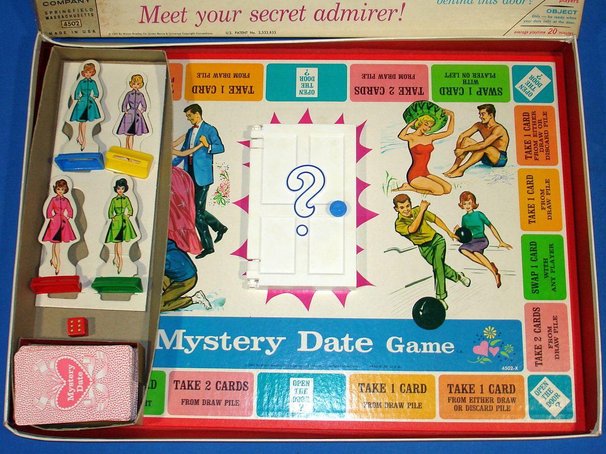 Nostalgia Edition Mystery Date Board Game