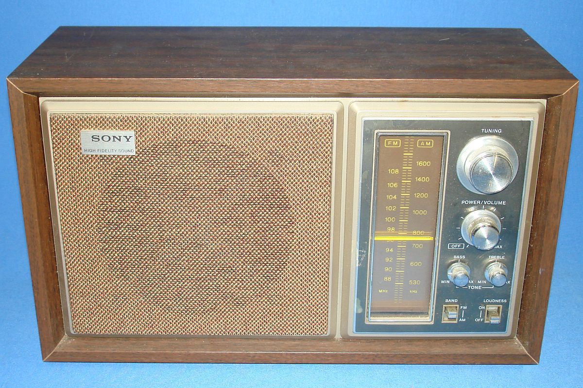 vintage sony radio