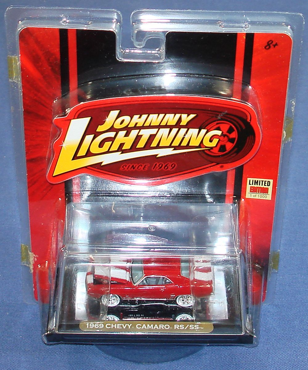 Johnny Lightning Limited Edition 1969 Chevy Camaro RS SS Diecast Toy Car Johnny Lightning Limited Edition 1969 Chevy Camaro RS SS Diecast Toy Car