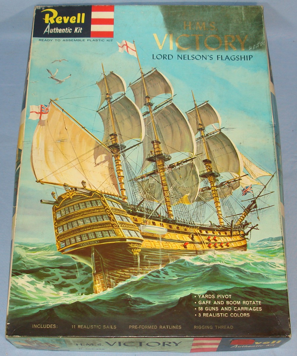 Vintage Revell Model Ship Kits