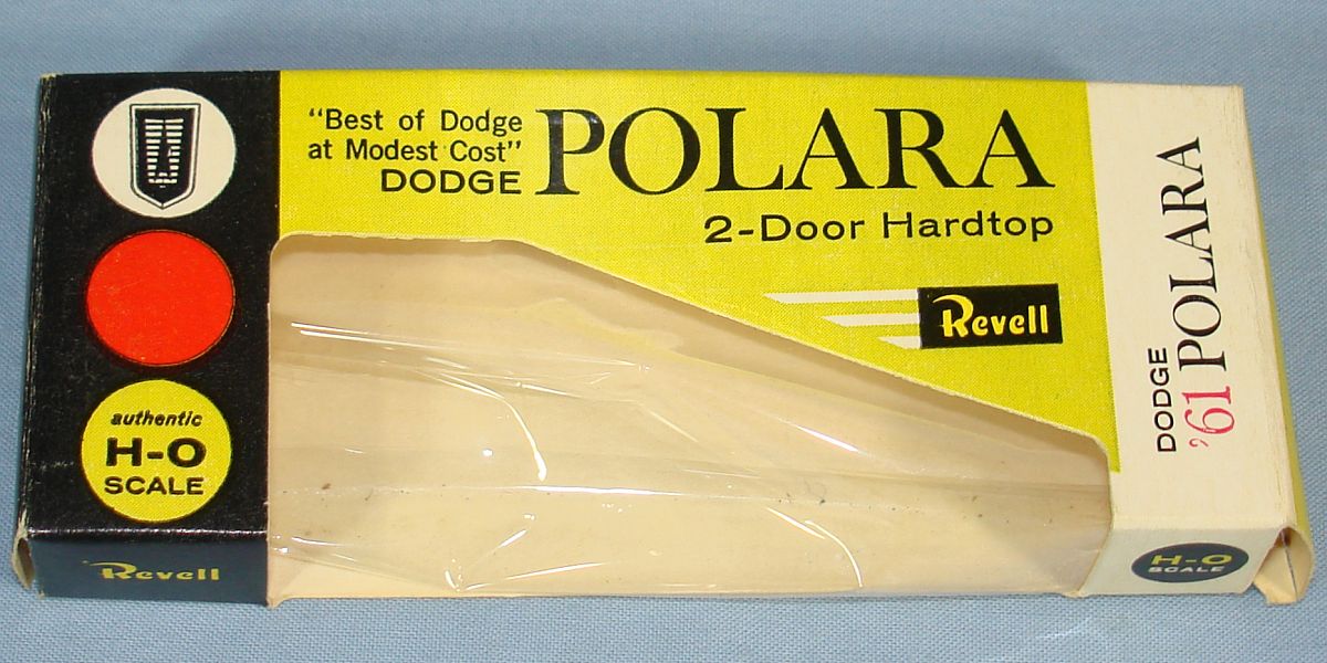 Vintage Revell H-O Scale 1961 Dodge Polara 2 Door Hardtop Empty Box H-712 Vintage Revell H-O Scale 1961 Dodge Polara 2 Door Hardtop Empty Box H-712