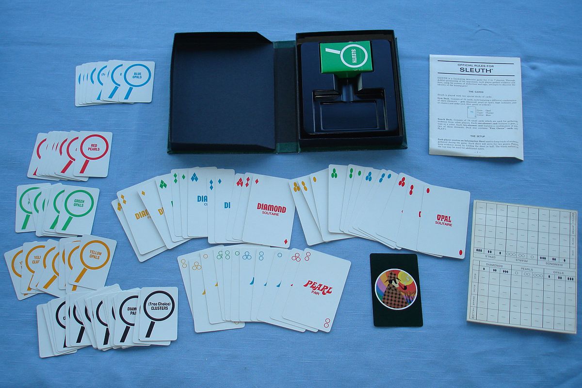Vintage 1970 3M Gamette Sleuth Solve The Mystery Of The Missing Gems Box Cards Rules Score Pad Vintage 1970 3M Gamette Sleuth Solve The Mystery Of The Missing Gems Box Cards Rules Score Pad