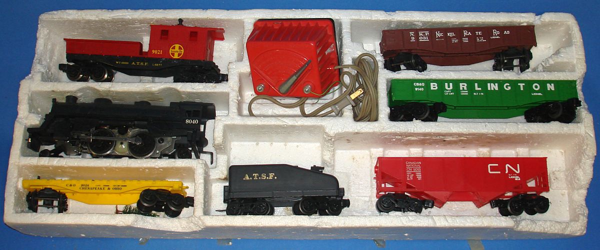 LIONEL GENERAL MILLS COMPLETE STEAM LOCOMOTIVE TRAIN SET 