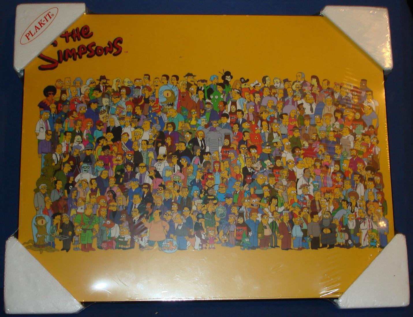 Matt Groening The Simpson Cast - Homer Marge Bart Lisa Maggie Matt Groening The Simpson Cast - Homer Marge Bart Lisa Maggie